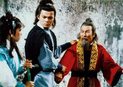 1983版《射雕英雄传》中，裘千丈遇到了黄蓉郭靖